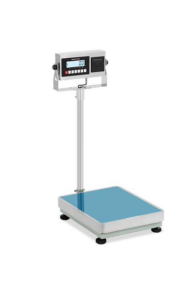 Steinberg Systems Cântar cu platformă și imprimantă LCD pentru etichete 50 x 40 cm 300 kg / 10 g
