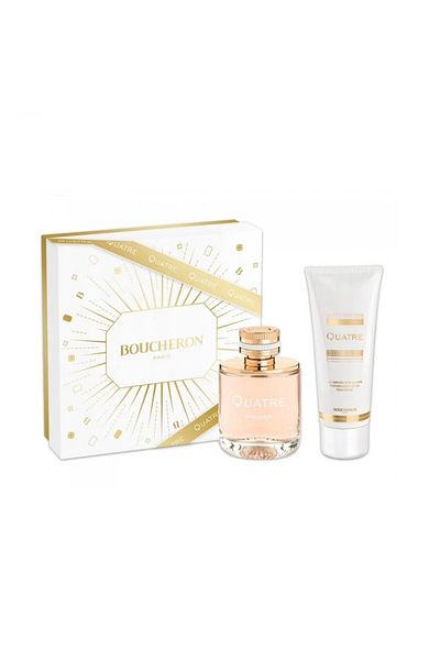 Boucheron Quatre Eau de Parfum Gift Set for Women - Eau de Parfum 50 ml + Perfumed Body Lotion 100 ml