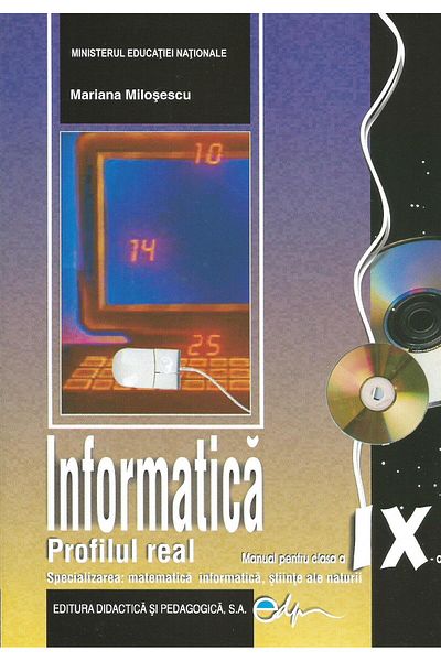 Editura Didactica si Pedagogica Computer Science, textbook for grade 9, Profile