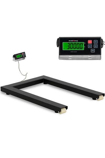 Steinberg Systems Cântar de paleți LCD 3000 / 1 kg cu grindă glisantă 121 x 84 cm