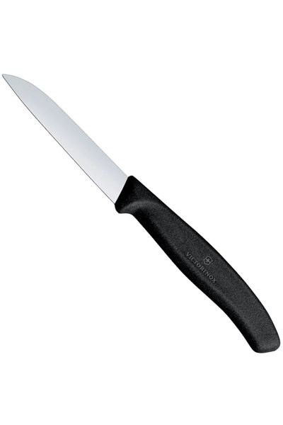 Victorinox Nóż do obierania gładki dł. 80/189 mm - czarny