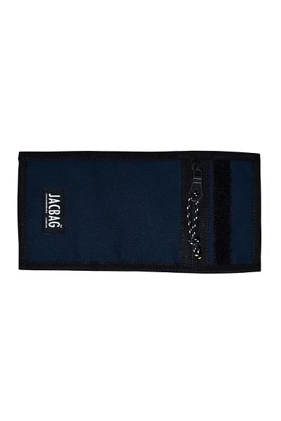 Jacbag Navy Blue Velcro Wallet/Card Holder - Boys and Adults
