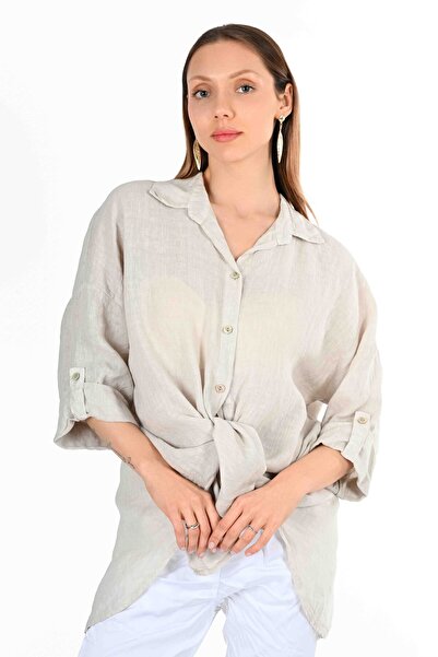 VETTA قميص بتفاصيل خلفية