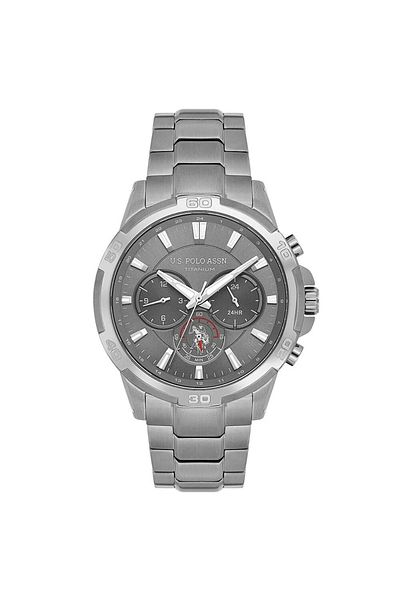 U.S. Polo Assn. U.S. Polo Assn. Uspa1119-01 Titanium Men's Wristwatch