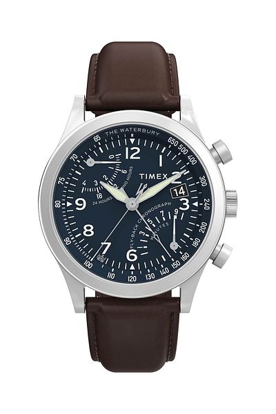 Timex Waterbury Traditional Fly Back Chronograph Men's Watch