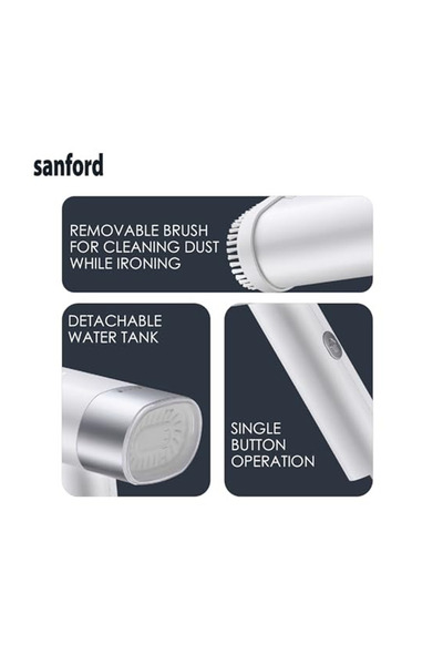 Sanford Sanford Portable Steam Iron, 1200 Watts, White, SF2902GS BS