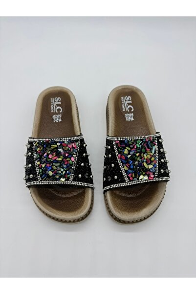 SLC Önü Taşlı Terlik