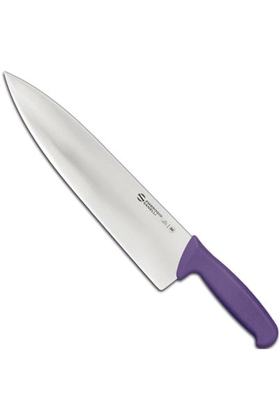 Ambrogio Sanelli Nóż rzeźniczy do mięsa SUPRA COLORE HACCP 300/450 mm - fioletowy