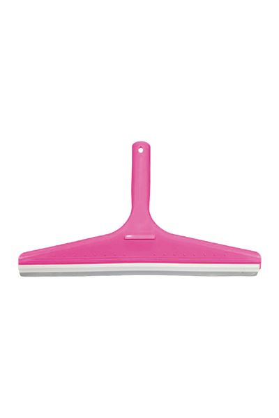 flores Racleta din cauciuc pentru curatat geamul, roz, MR715, 33 cm