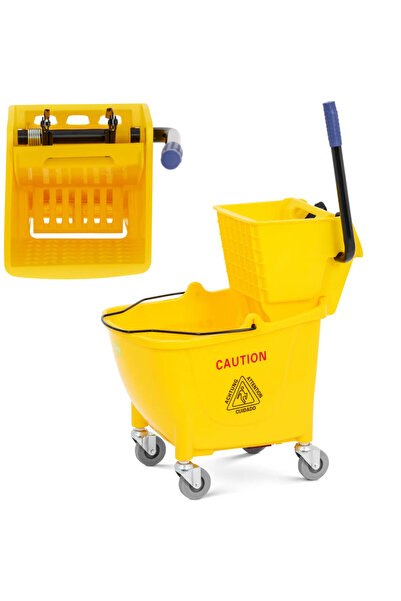 Ulsonix Cărucior pentru curățarea podelelor cu storcător 32 l