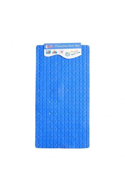 OEM Covoraș de baie din PVC 68x36 cm, albastru