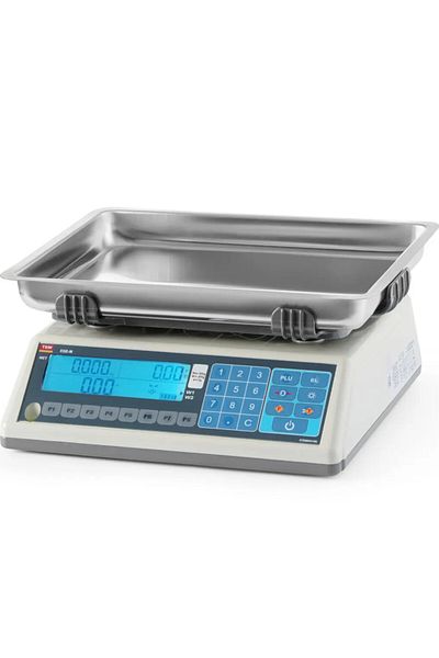 shumee Waga sklepowa pocztowa z legalizacją M głęboką szalką 30 kg 225x295 mm