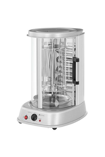 Royal Catering MINI grătar prăjitor de pâine pentru kebab gyros legume vertical 3 în 1 1800W Royal Catering RCGV-1800-1