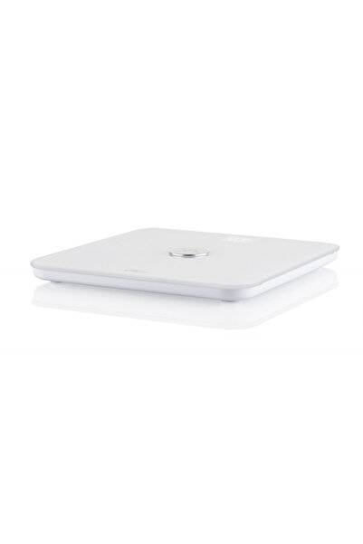 ETA Smart Scale Vital Pure 7781 90000, 180 Kg, Bluetooth, Tempered Glass, White