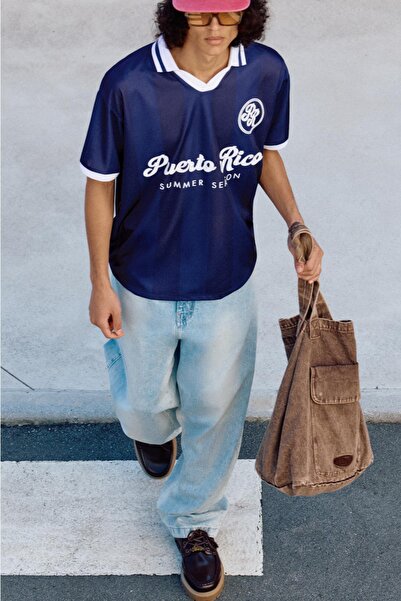 Pull & Bear STWD Futbol Tişörtü