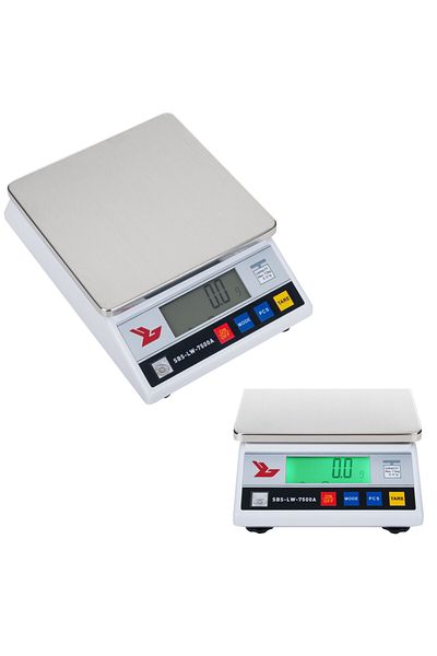 Steinberg Systems Cântar de precizie LCD SBS-LW-7500A, cu o acuratețe de la 0,1 g la 7500 g