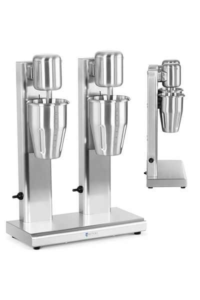 Royal Catering Shaker cocktail cu bară dublă 2 x 1 l 15000 rpm