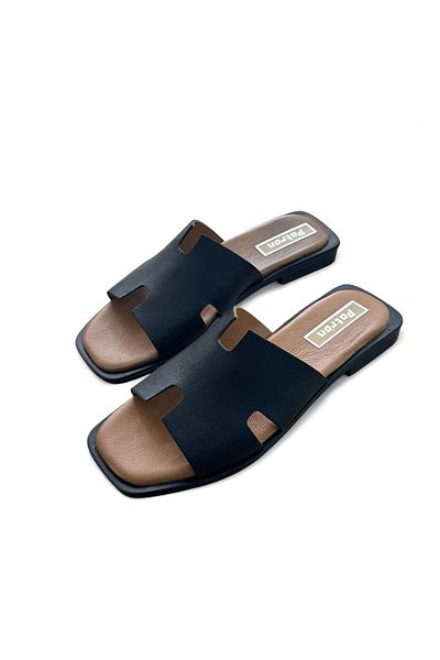 PATRON SHOES Genuine Leather Women's Slippers