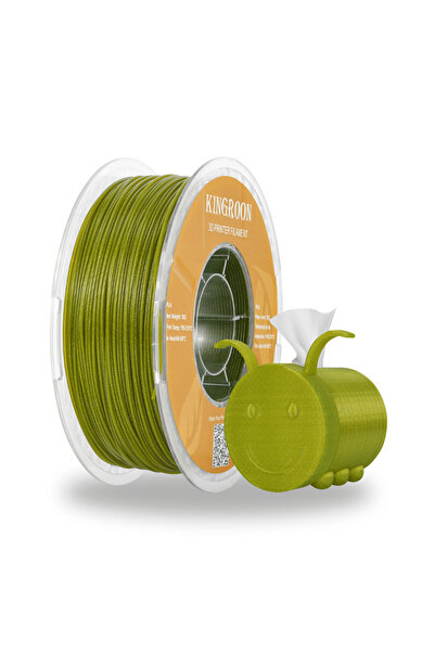 KINGROON Twinkling PLA Filament Simli Altın (Altın Tozu / Işıltılı Gold) 1.75...