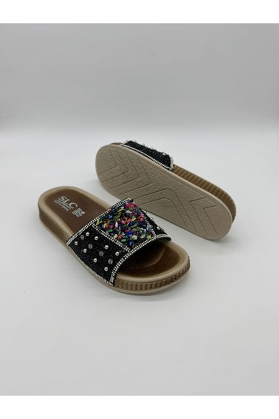 SLC Önü Taşlı Terlik