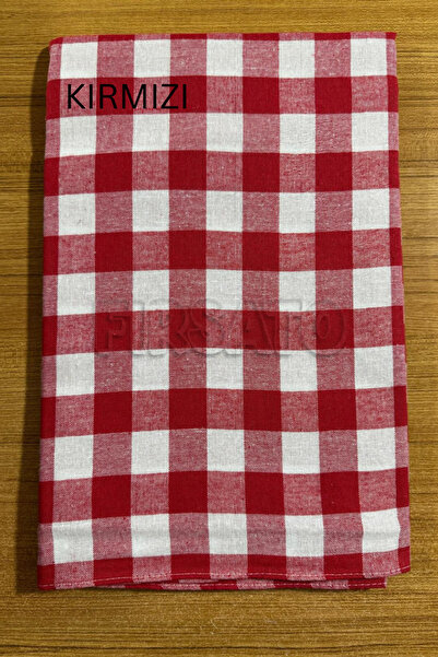 Fırsato مفرش طاولة منقوش مربع ملون مقاس 160×160 سم