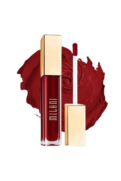 MILANI Amore Matte Lip Crème Attraction 35 - Long-Lasting Full Coverage Matte Liquid Lipstick 6g