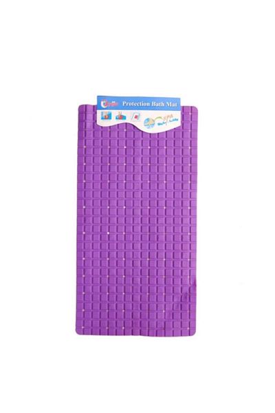 OEM Covoraș de baie din PVC 68x36 cm violet