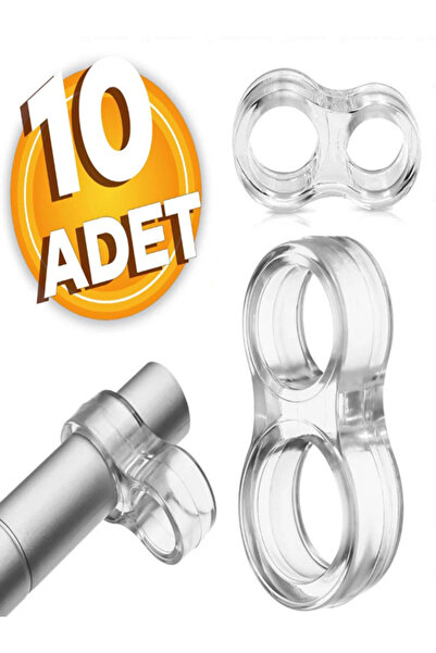 Mode Cool 10 Adet Şeffaf Silikon Kapı Durdurucu Tutucu Pencere Kolu Stoperi K...