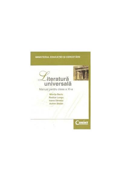 Editura Corint Universal Literature. Textbook for the 11th grade,