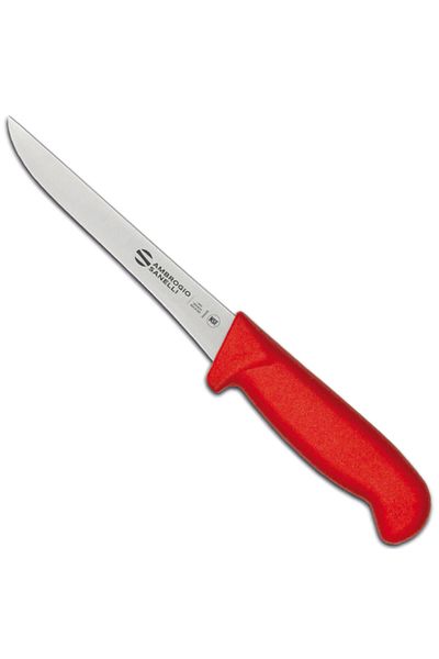 Ambrogio Sanelli Nóż do trybowania mięsa SUPRA COLORE HACCP 160/300 mm - czerwony