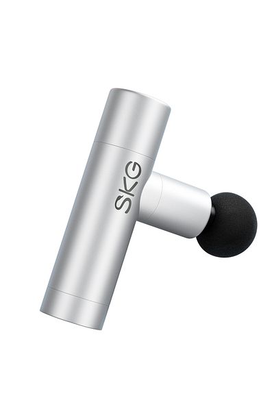 SKG Pistol de masaj pentru tot corpul F3 Lite cu 4 capete - Argintiu