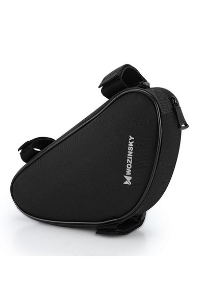 WOZINSKY Torba rowerowa na ramę roweru 1.5 l czarny