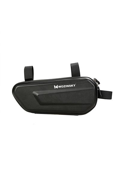 WOZINSKY Torba rowerowa na ramę roweru 1.5 l czarny