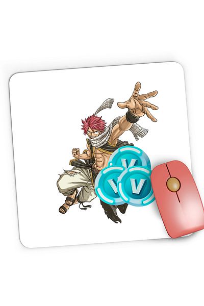 OEM Mousepad Gaming Fairy Tail Fortnite Animekage Natsu Dragneel, 21x19 cm