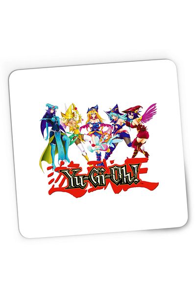 OEM Mousepad Gaming Yu Gi Oh Mutou Team Girl Magician Spellcaster, 21x19 cm