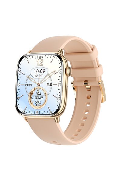 OEM TWINKLER® Smartwatch TKY-HD13, AMOLED 1.75", Bluetooth 5.3, Health & Sports Monitoring, Gold