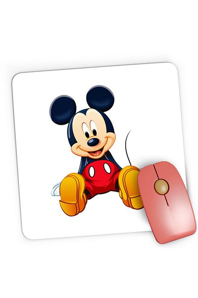 OEM Mousepad Gaming Mickey Mouse Cartoon American Studios, 21x19 cm