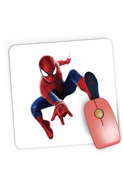 OEM Mousepad Gaming Spiderman Web Travel NY Game Universal Studios, 21x19 cm