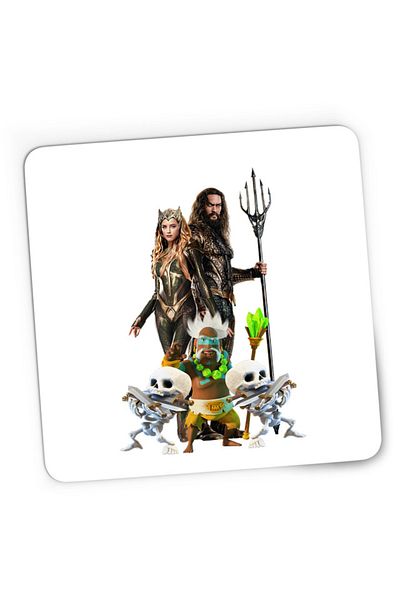 OEM Mousepad Gaming Aquaman Brawl Stars Gameplay Strategy Clash Royale, 21x19 cm