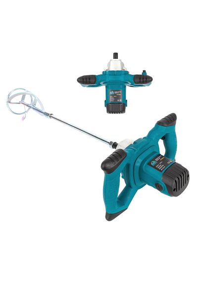 Blasko Amestecator mortar 2400W, 1200RPM, performanta ridicata, carcasa albastra, pentru adezivi si materia