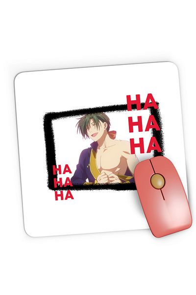 OEM Mousepad Gaming Yona of the Dawn Jae-ha Laugh Manga Panel, 21x19 cm