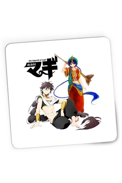 OEM Mousepad Gaming Magi The Labyrinth of Magic Alladin Judar Adventure, 21x19 cm