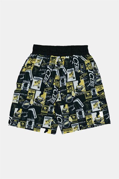 Iceberg Boy Black Shorts
