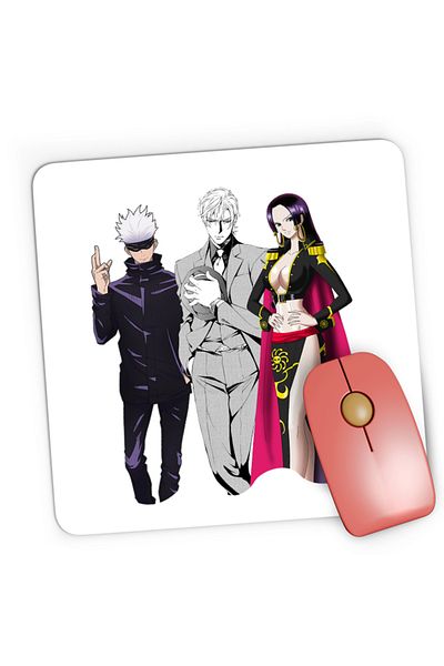 OEM Mousepad Gaming Finder Asami Maxim Jujutsu Kaisen One Piece, 21x19 cm