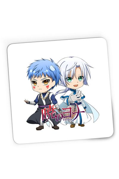 OEM Mousepad Gaming Yona of the Dawn Shin-ah Ki-ja Chibi Small Sword Samurai, 21x19 cm