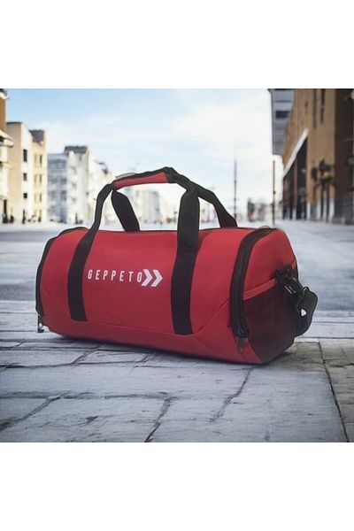 mygeppetobag Unisex, Hanging, Travel, Daily, Fitness Cylinder Sports Bag, Shoe Net Gift