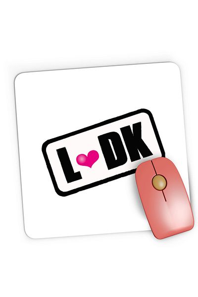 OEM Mousepad Gaming LDK Logo Romance Slice of Life Teens, 21x19 cm