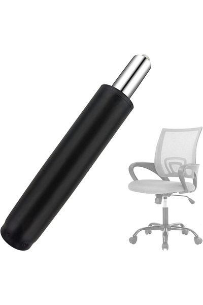 PROCART Scaun de birou cu piston hidraulic, maxim 150 kg, extensie până la 100 mm, negru