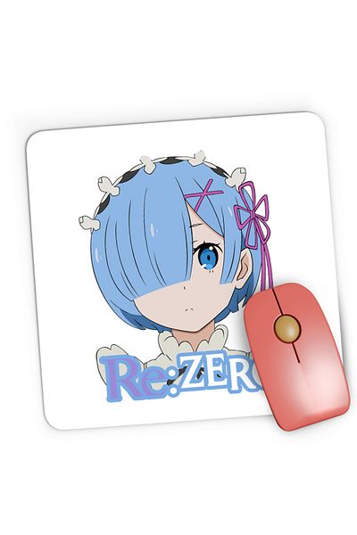 OEM Mousepad Gaming Re Zero REM Maiden Light Novel Manga Cosplay, 21x19 cm