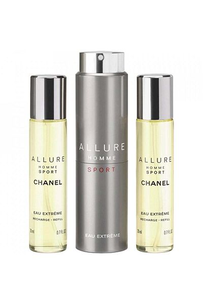 Chanel Allure Homme Sport Extreme, Men, Eau de Toilette, Eau de Toilette, 3 x 20 ml Voyage